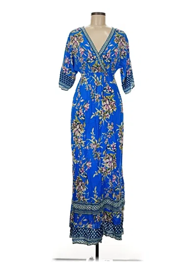 Pre-owned Flying Tomato Casual Dress In Blue