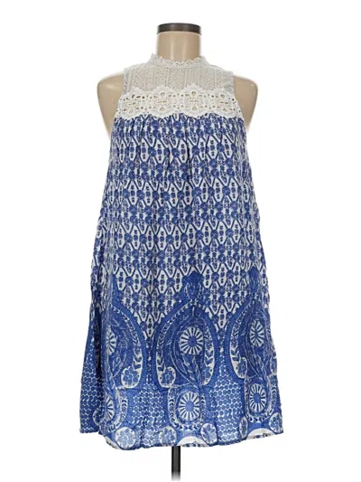 Pre-owned Flying Tomato Casual Dress In Blue