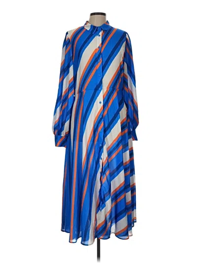 Pre-owned Flying Tomato Casual Dress In Blue