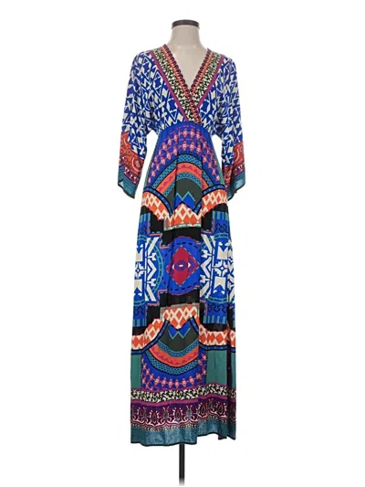 Pre-owned Flying Tomato Casual Dress In Blue
