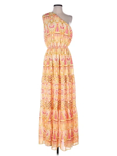 Pre-owned Flying Tomato Casual Dress In Orange