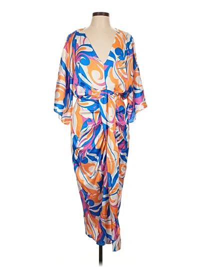 Pre-owned Flying Tomato Casual Dress In Orange