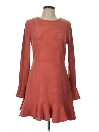 Pre-owned Flying Tomato Casual Dress In Orange