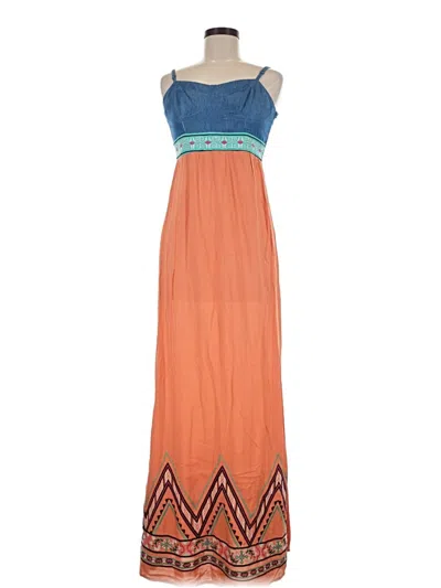Pre-owned Flying Tomato Casual Dress In Orange