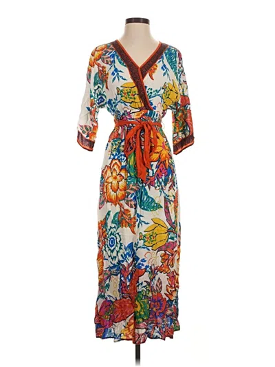 Pre-owned Flying Tomato Casual Dress In Orange