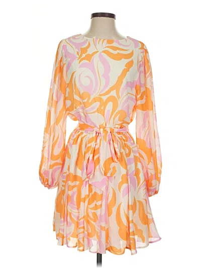 Pre-owned Flying Tomato Casual Dress In Orange