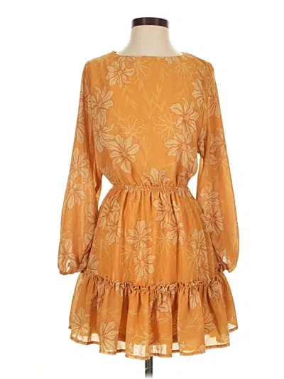 Pre-owned Flying Tomato Casual Dress In Orange