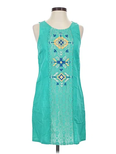 Pre-owned Flying Tomato Casual Dress In Teal