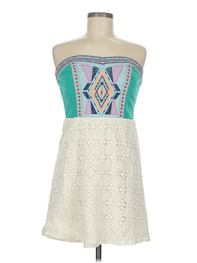 Pre-owned Flying Tomato Casual Dress In White