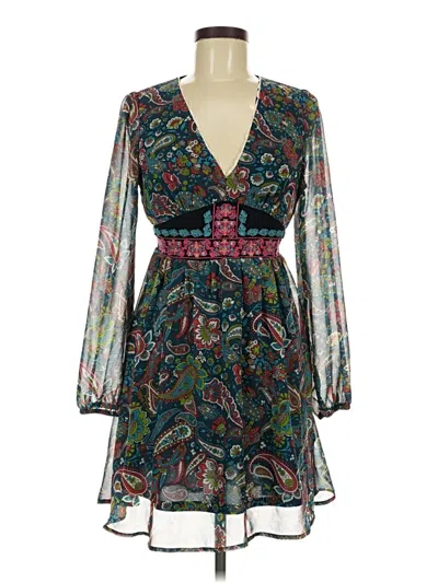 Pre-owned Flying Tomato Cocktail Dress In Blue