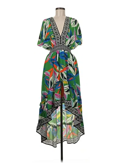 Pre-owned Flying Tomato Cocktail Dress In Green