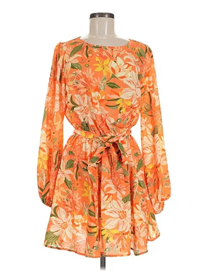 Pre-owned Flying Tomato Cocktail Dress In Orange