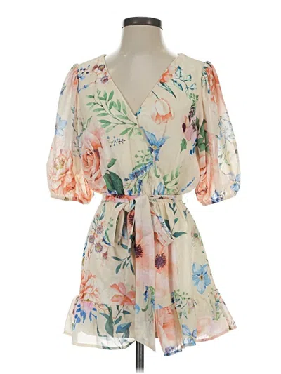 Pre-owned Flying Tomato Cocktail Dress In White