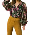 Flying Tomato Floral Belle Bodysuit In Multi In Multi