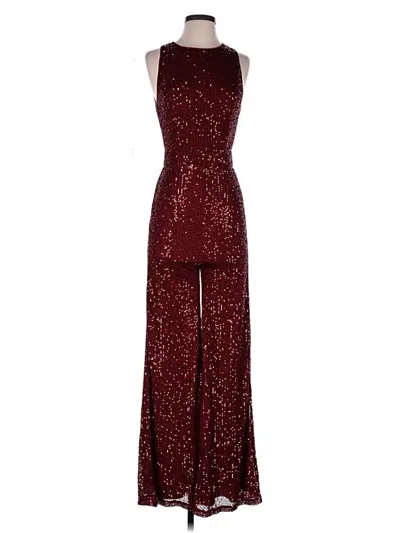 Pre-owned Flying Tomato Jumpsuit In Burgundy