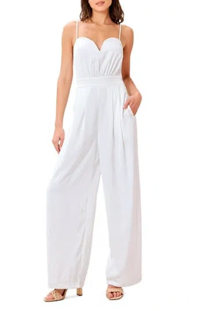 Flying Tomato Jumpsuit In White