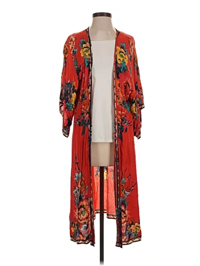 Pre-owned Flying Tomato Kimono In Red