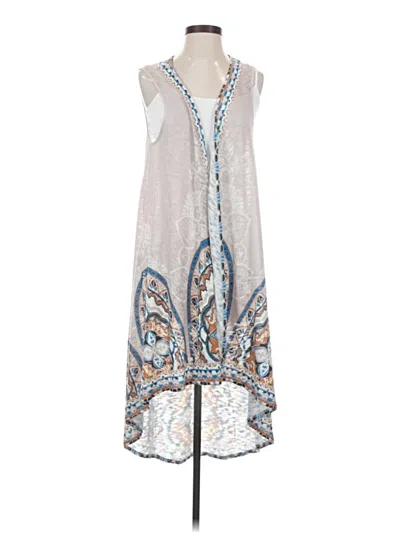 Pre-owned Flying Tomato Kimono In Silver