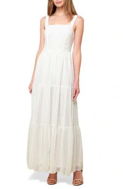 Flying Tomato Lace Maxi Dress In Off White