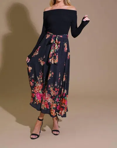 Flying Tomato Love Is In The Air Dress In Black