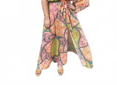 Flying Tomato Morrocan One Shoulder Dress In Multi