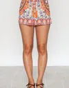 Flying Tomato Ornate Mandala Print Shorts In Multicolor