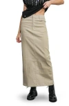 Flying Tomato Pencil Midi Skirt In Brown