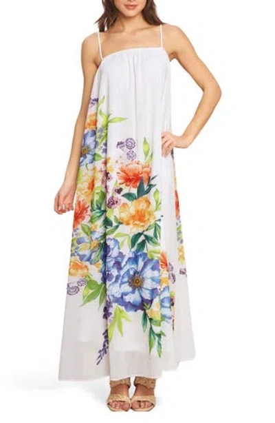 Flying Tomato Print Maxi Dress In Ivory