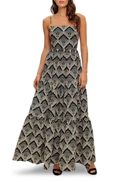 Flying Tomato Print Maxi Dress In White