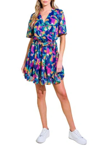 Flying Tomato Print Minidress In Multi