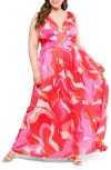 Flying Tomato Print Woven Jumpsuit