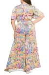 Flying Tomato Print Woven Jumpsuit