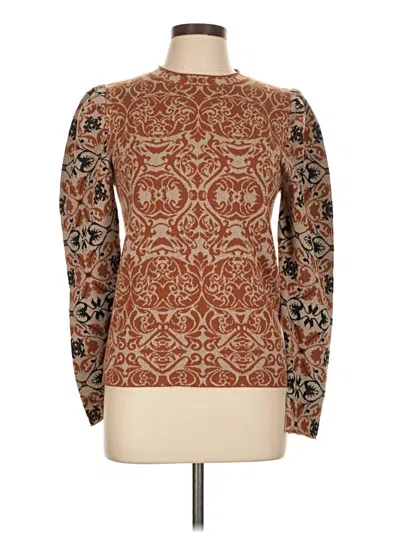 Pre-owned Flying Tomato Pullover Sweater In Brown