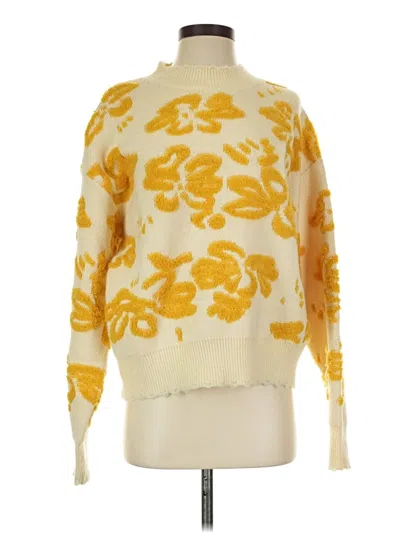 Pre-owned Flying Tomato Pullover Sweater In Yellow