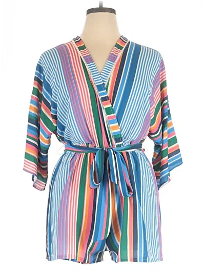 Pre-owned Flying Tomato Romper In Blue