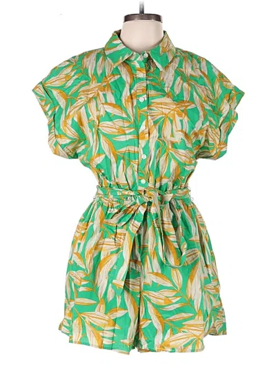 Pre-owned Flying Tomato Romper In Green