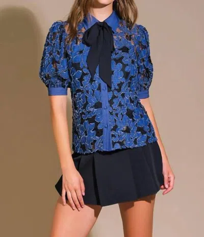 Flying Tomato Shallay Shirt In Blue