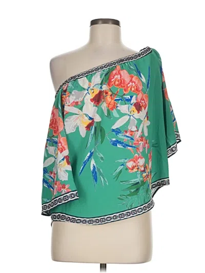 Pre-owned Flying Tomato Sleeveless Blouse In Green