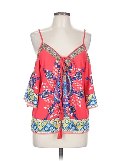 Pre-owned Flying Tomato Sleeveless Blouse In Red