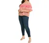 Flying Tomato Spread Cheer Woven Top In Fuchsia Lime In Multi