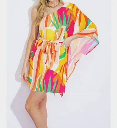 Flying Tomato Sunset Dress In Pink/orange
