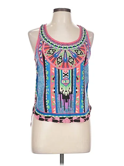 Pre-owned Flying Tomato Tank Top Pink Halter Neckline Tops