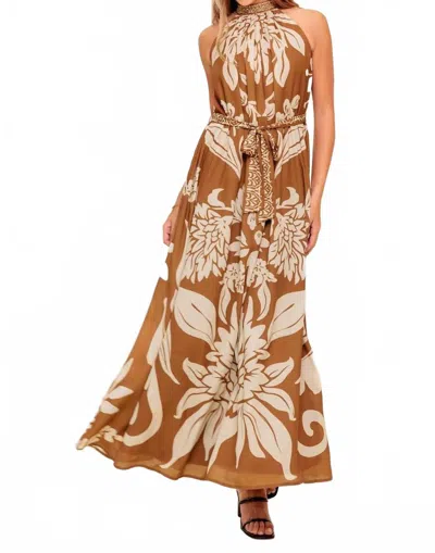 Flying Tomato Via Capri Dress In Brown
