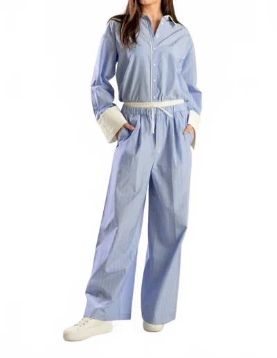 Flying Tomato Women's Rachel Top In Blue