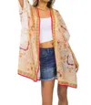Flying Tomato Woven Cover Up In Ivory Taupe In Multi