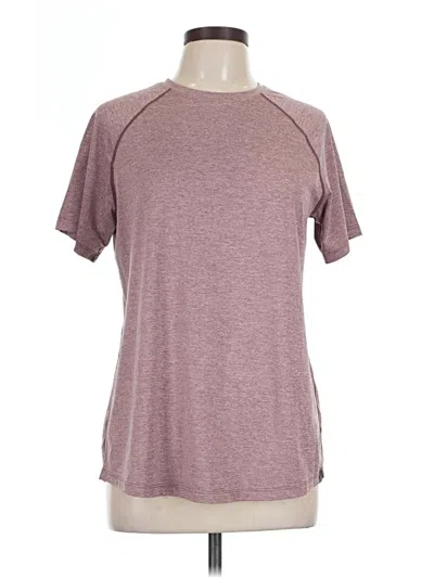 Pre-owned Flylow Active T-shirt In Burgundy