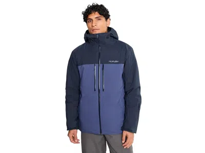 Flylow Albert Jacket Men's Clothing Abyss/blu: Sm, Polyester/spandex In Blue