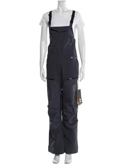 Pre-owned Flylow Crew Neck Ski Suit W/ Tags In Blue