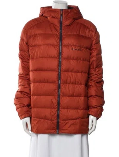 Pre-owned Flylow Down Jacket In Orange