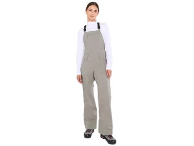 Flylow Foxy Insulated Bib Women's Snow Bibs One Piece Granite: 12 Regular In Gray